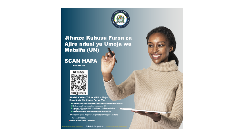 UN CAREERS LIVESTREAM EVENT 2026  Kwa Wanafunzi wa Vyuo Vikuu na Wahitimu Wapya