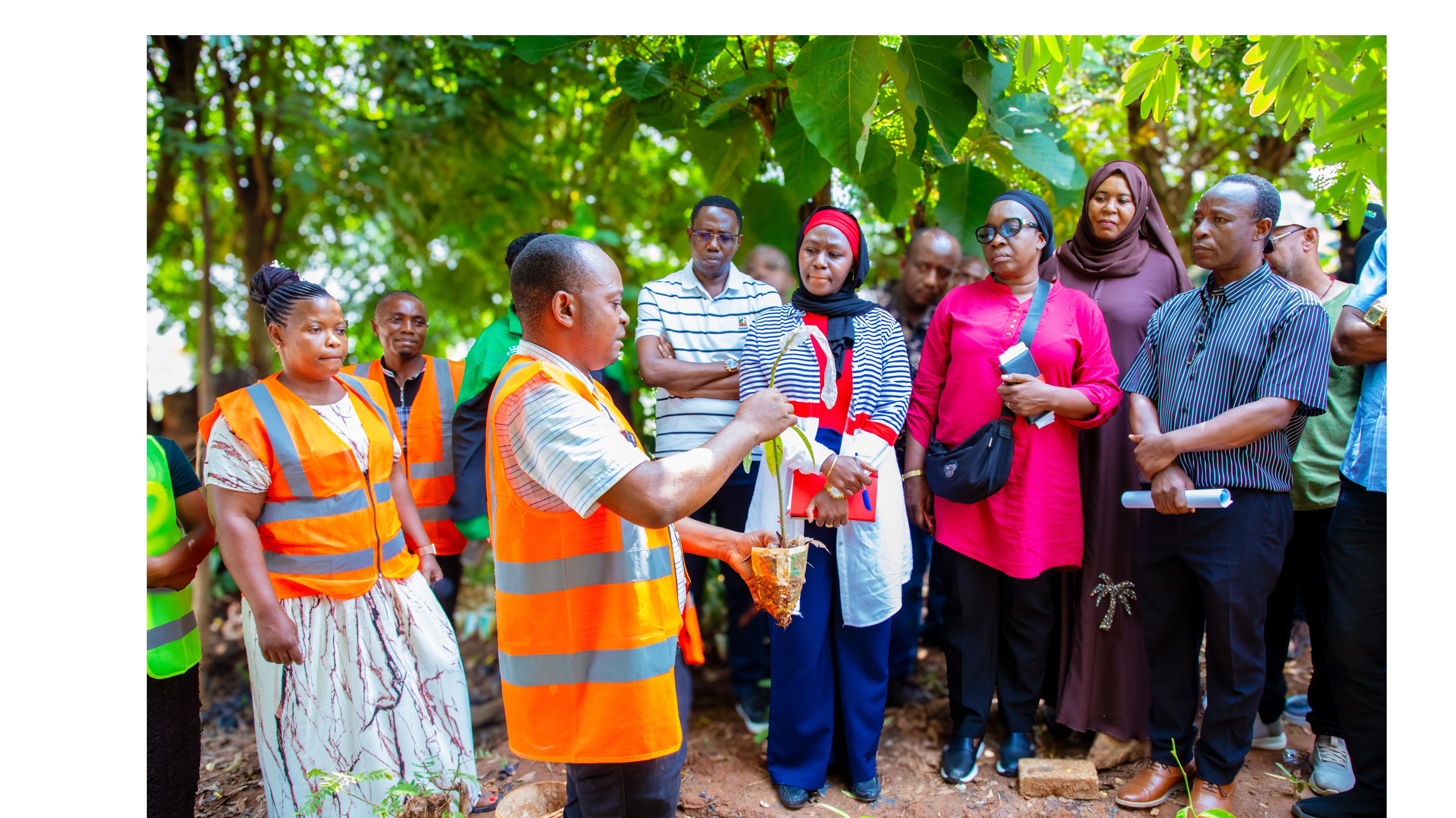 **The Social Welfare and Community Development Committee Arrives in Muheza, Tanga**