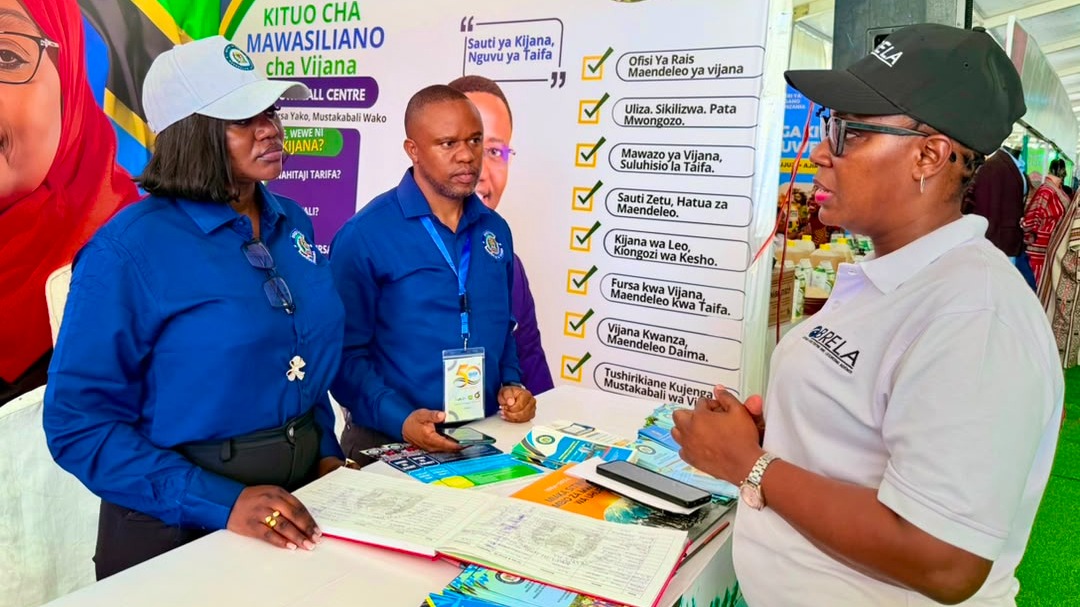 BRELA YATOA ELIMU YA URASIMISHAJI WA BIASHARA KWA VIJANA KATIKA BANDA LA OFISI YA RAIS – MAENDELEO YA VIJANA SABASABA